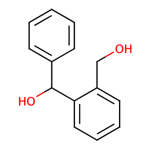 (2-hydroxymethylphenyl)phenylmethanol,CAS No. 1586-01-2.