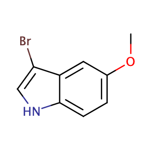 3-bromo-5-methoxy-1H-indole,CAS No. 85092-83-7.