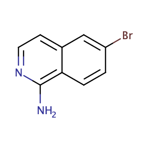 6-Bromoisoquinolin-1-amine,CAS No. 215453-26-2.