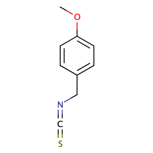 4-Methoxybenzyl isothiocyanate,CAS No. 3694-57-3.