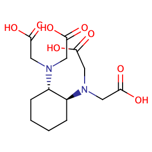 Glycine, N,N'-1,2-cyclohexanediylbis[N-(carboxymethyl)-,CAS No. 482-54-2.