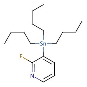 2-Fluoro-3-(tributylstannyl)pyridine,CAS No. 155533-81-6.