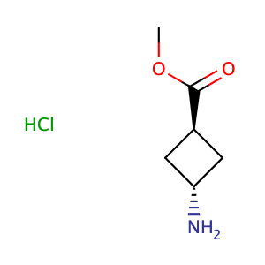 (1s,3r)-methyl-3-aminocyclobutane carboxylate hydrochloride,CAS No. 74316-29-3.
