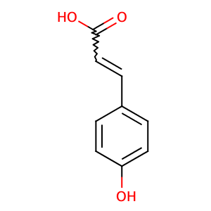 4-Hydroxycinnamic acid,CAS No. 7400-08-0.
