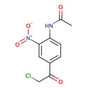 N-(4-(2-chloroacetyl)-2-nitrophenyl)acetamide,CAS No. 119457-11-3.