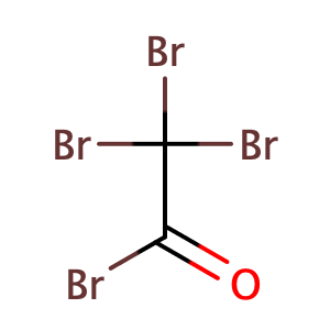 tribromoacetic acid bromide,CAS No. 10588-31-5.