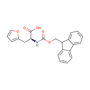 N-α-Fmoc-β-(2-furyl)-L-alanine,CAS No. 159611-02-6.