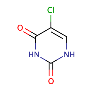 5-Chlorouracil,CAS No. 1820-81-1.