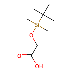 2-<<(1,1-dimethylethyl)dimethylsilyl>oxy>acetic acid,CAS No. 105459-05-0.