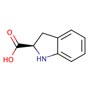 (R)-(+)-Indoline-2-carboxylic acid,CAS No. 98167-06-7.