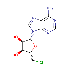5'-Chloro-5'-deoxyadenosine,CAS No. 892-48-8.