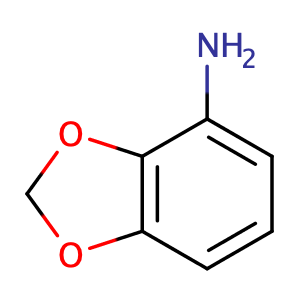 1,3-Benzodioxol-4-amine,CAS No. 1668-84-4.