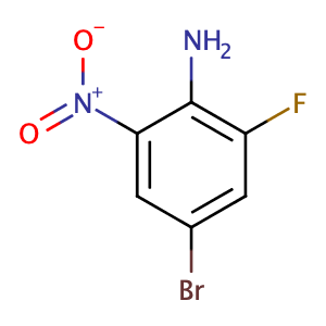 2-fluoro-4-bromo-6-nitroaniline,CAS No. 517920-70-6.