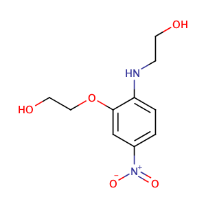 N,O-Di(2-hydroxyethyl)-2-amino-5-nitrophenol,CAS No. 59820-43-8.