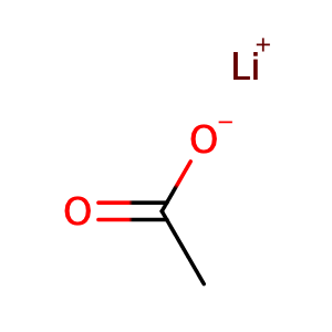 Lithium acetate,CAS No. 546-89-4.