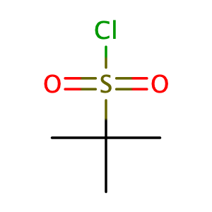 t-butylsulfonyl chloride,CAS No. 10490-22-9.