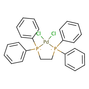 [1,2-Bis(diphenylphosphino)ethane]dichloropalladium(II),CAS No. 19978-61-1.