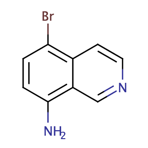 5-Bromoisoquinolin-8-ylamine,CAS No. 90721-35-0.