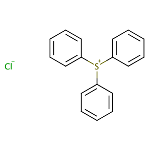 Triphenylsulfonium chloride,CAS No. 4270-70-6.