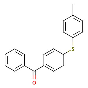 4-benzoylphenyl 4-methylphenyl sulfide,CAS No. 83846-85-9.