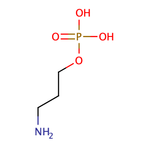 1-propanol, 3-amino-, dihydrogen phosphate,CAS No. 1071-28-9.