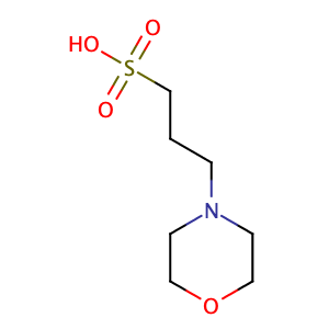 3-Morpholinopropanesulfonic acid,CAS No. 1132-61-2.