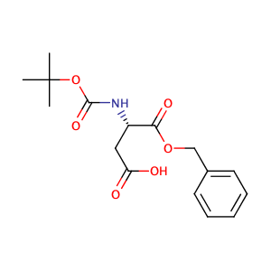 Boc-L-Aspartic acid 1-benzyl ester,CAS No. 30925-18-9.