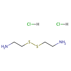Cystamine dihydrochloride,CAS No. 56-17-7.