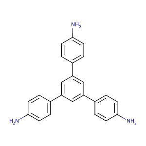 1,3,5-tris(4-aminophenyl)benzene,CAS No. 118727-34-7.