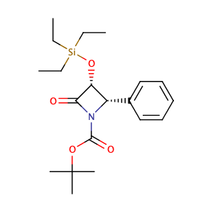 (3R,4S)-tert-Butyl 2-oxo-4-phenyl-3-(triethylsilyloxy)azetidine-1-carboxylate,CAS No. 149198-47-0.
