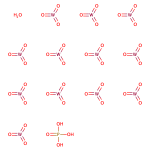 Phosphotungstic acid hydrate,CAS No. 12501-23-4.