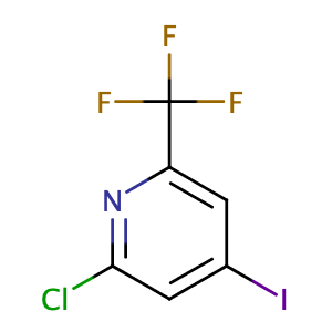 2-Chloro-4-iodo-6-(trifluoromethyl)pyridine,CAS No. 205444-22-0.