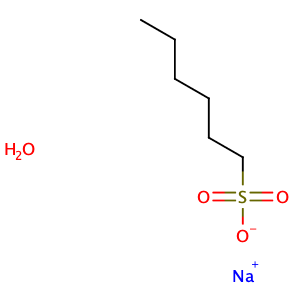 Sodium 1-hexanesulfonate monohydrate,CAS No. 207300-91-2.