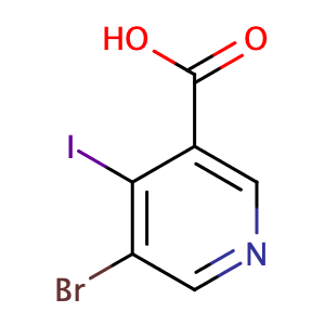 5-Bromo-4-iodonicotinic acid,CAS No. 491588-98-8.