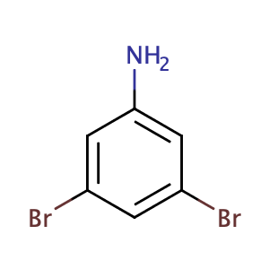3,5-Dibromoaniline,CAS No. 626-40-4.