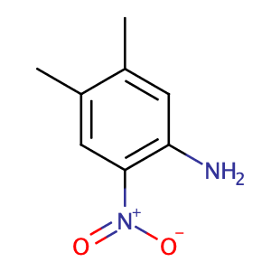 4,5-Dimethyl-2-nitroaniline,CAS No. 6972-71-0.
