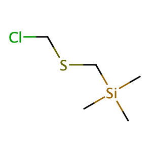 chloromethyl (trimethylsilyl)methyl sulfide,CAS No. 105850-89-3.