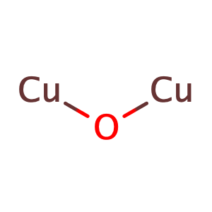 Cuprous oxide,CAS No. 1317-39-1.