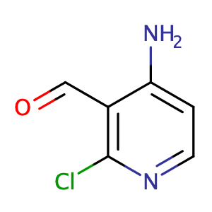 4-amino-2-chloro-3-pyridinecarboxyaldehyde,CAS No. 338452-92-9.