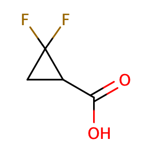 2,2-Difluoro-cyclopropanecarboxylic acid,CAS No. 107873-03-0.