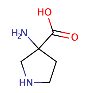 3-Aminopyrrolidine-3-carboxylic acid,CAS No. 80546-88-9.