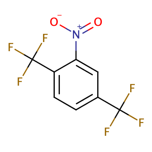 2-Nitro-1,4-bis(trifluoromethyl)benzene,CAS No. 320-88-7.