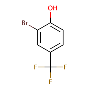 2-Bromo-4-(trifluoromethyl)phenol,CAS No. 81107-97-3.