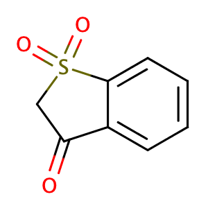 Benzo[b]thiophen-3(2H)-one 1,1-dioxide,CAS No. 1127-35-1.