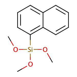 Trimethoxy(naphthalen-1-yl)silane,CAS No. 18052-76-1.