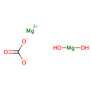 Magnesium carbonate hydroxide,CAS No. 39409-82-0.