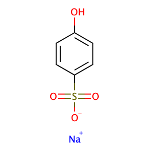 Sodium 4-hydroxybenzenesulfonate(1:1),CAS No. 825-90-1.