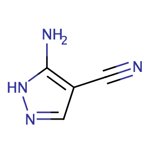 5-Amino-1H-pyrazole-4-carbonitrile,CAS No. 16617-46-2.