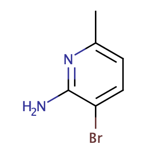 2-Amino-3-bromo-6-methylpyridine,CAS No. 126325-46-0.