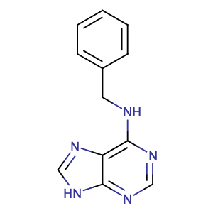 Benzyladenine,CAS No. 1214-39-7.